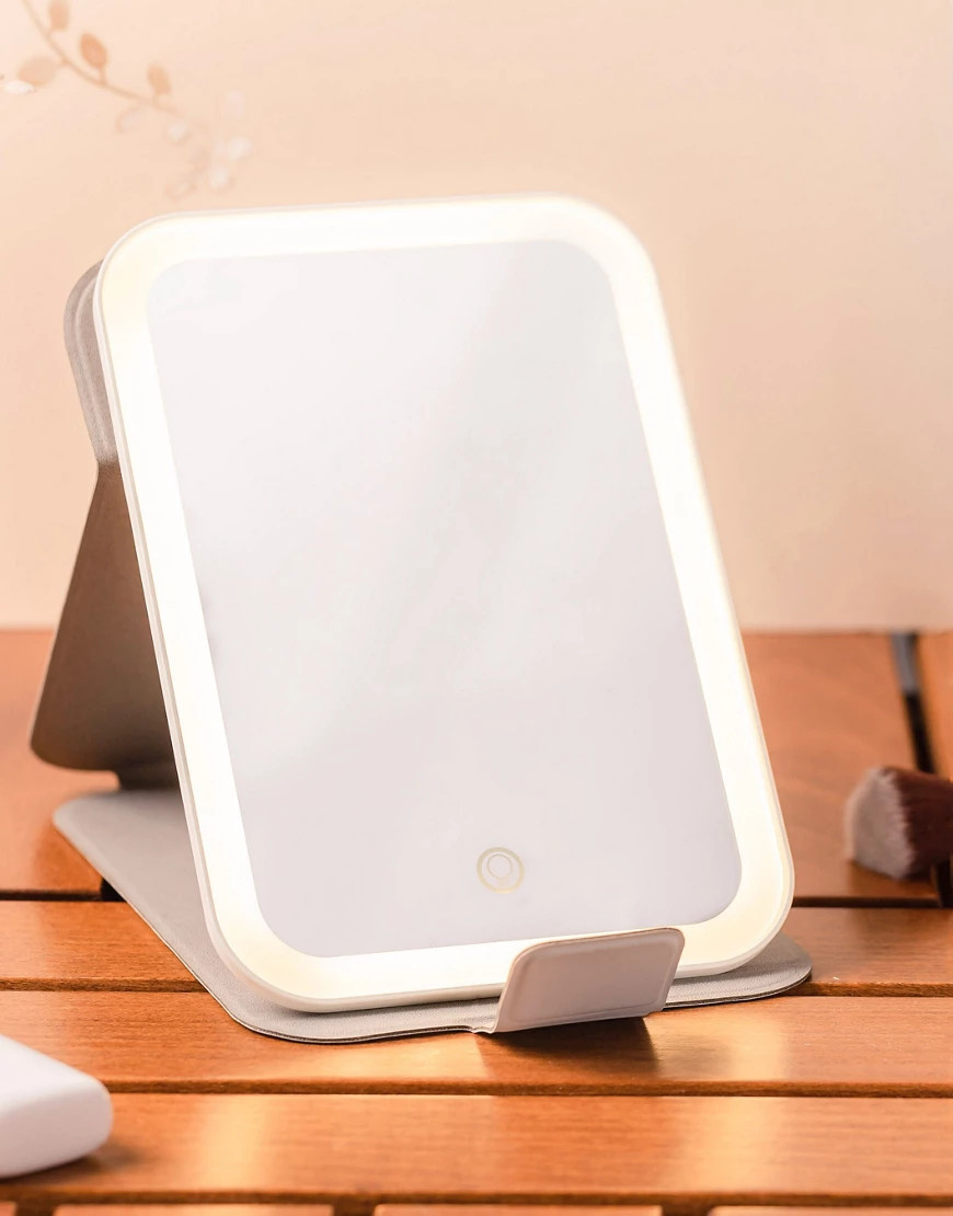 StylPro On Tour Petite LED Travel Mirror in pink | ASOS (Global)