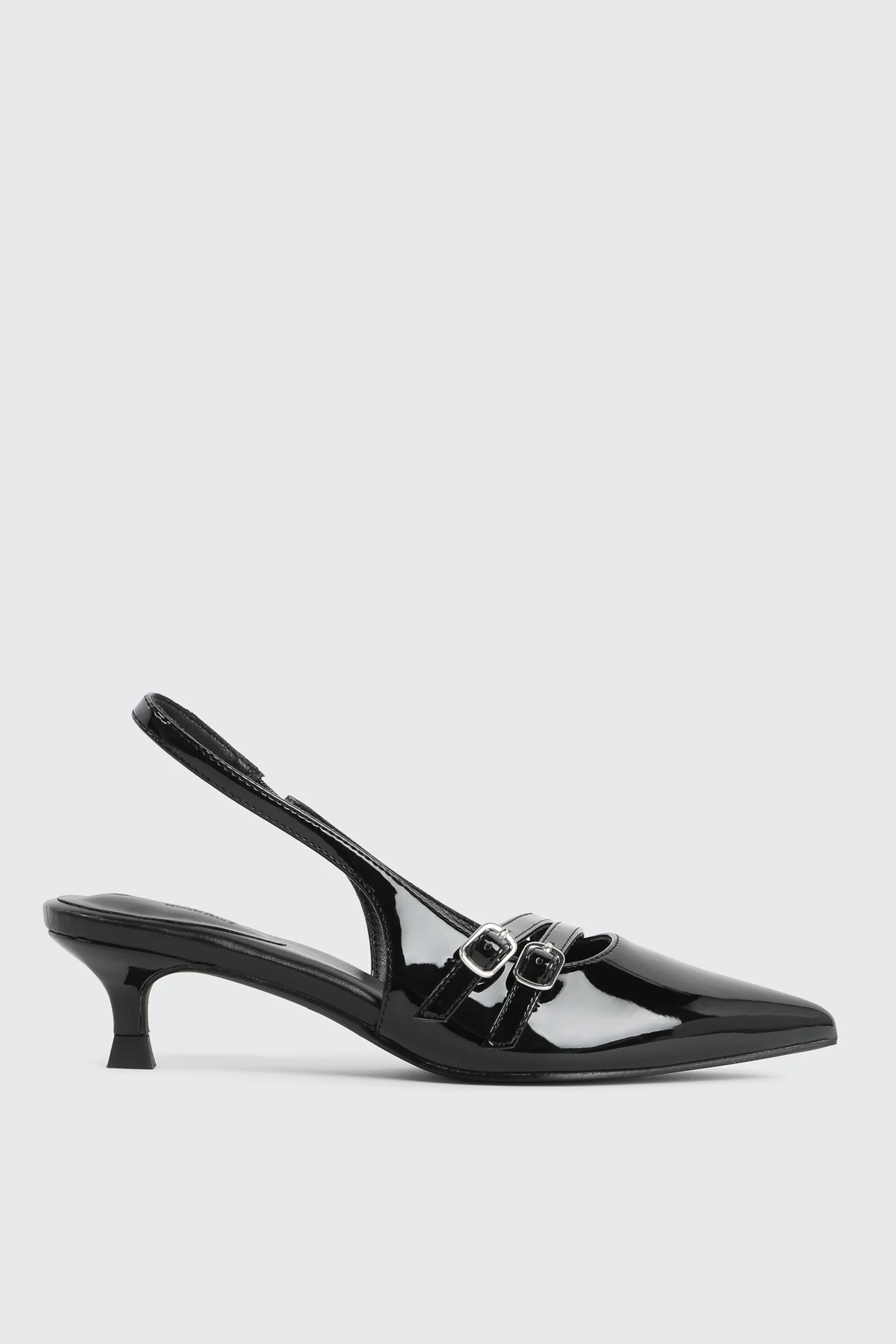 Patent Double Buckle Slingback Pumps | Ardene
