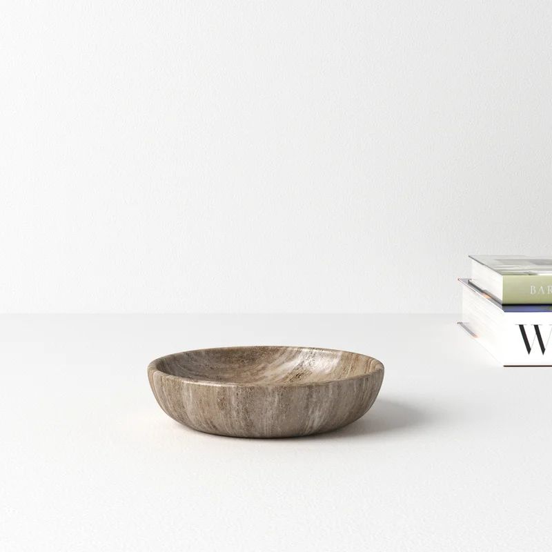 Tellis Marble Decorative Bowl 1 | Wayfair North America