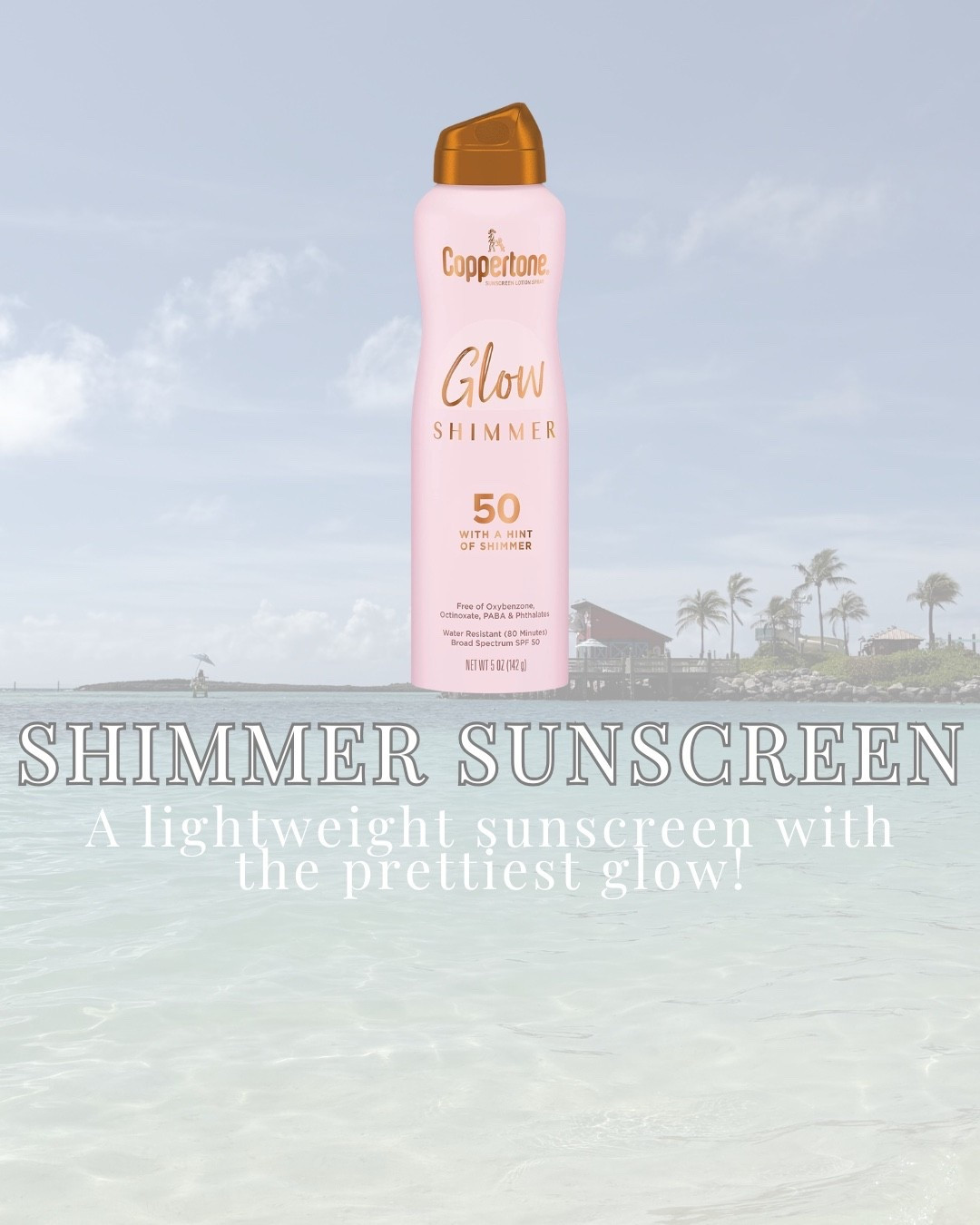 A lightweight sunscreen with the prettiest glow! 

#LTKOver40 #LTKSwim #LTKTravel