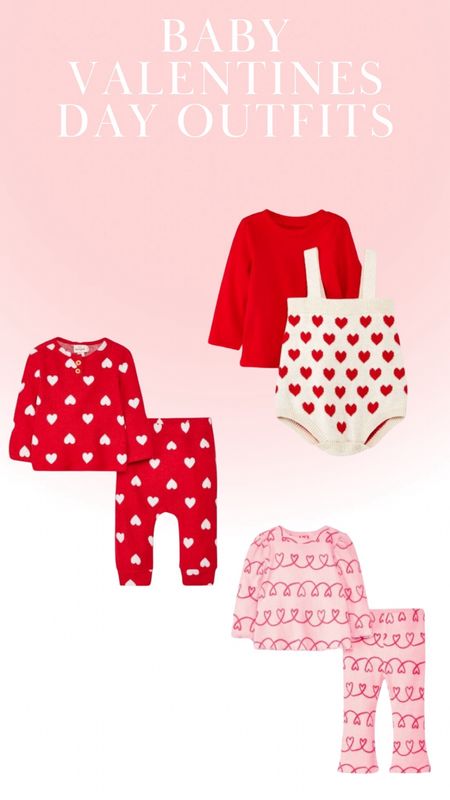 Baby Valentine’s Day outfits!! Does it get any cuter?! 

#LTKstyletip #LTKbaby #LTKSeasonal