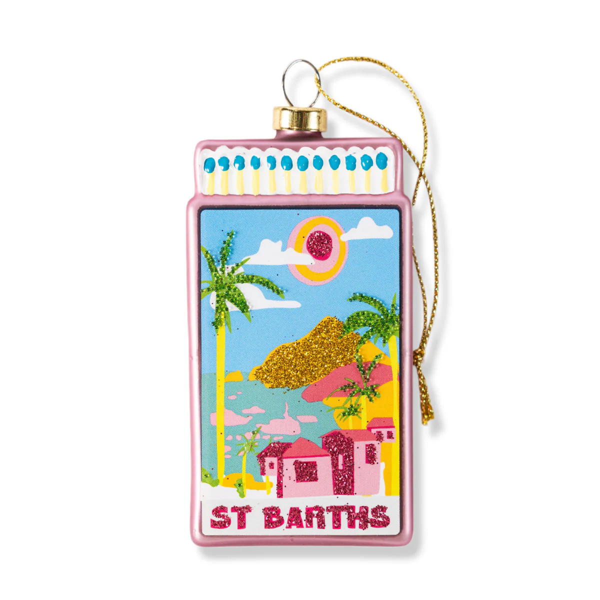 Furbish Studio Matchbook Ornament - St. Barths | Furbish Studio