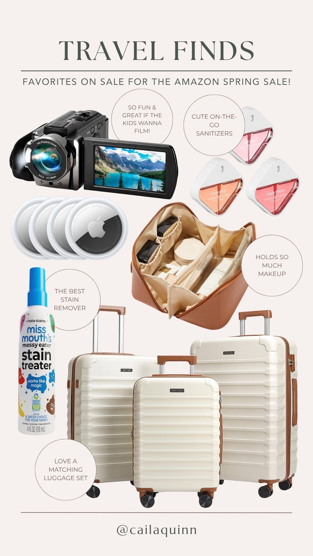 Travel essentials on sale today for the Amazon Spring Sale! 

#LTKSaleAlert #LTKTravel #LTKdayinmylife