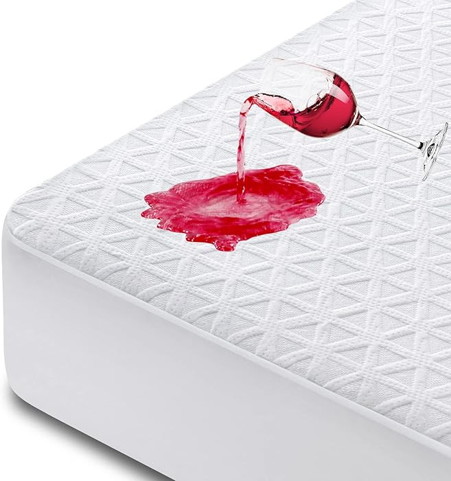 GOPOONY 100% Waterproof Mattress Protector Full \u2013 Noiseless Cooling Cover for Parents, Pet O... | Amazon (US)
