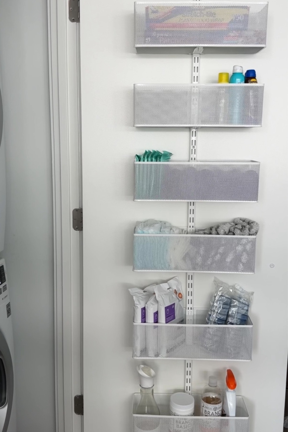 one of my favorite organization products!  on sale at the container store now 🌈