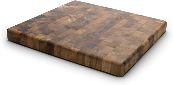 Ironwood Gourmet 28218 Square Charleston End Grain Chef's Board , Acacia Wood 14" Square | Amazon (US)