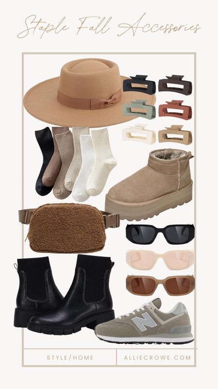 These fall accessories and fall shoes are the top fall fashion trends 2023. Belt bags, chelsea boots, mini uggs, new balance sneakers, claw clips, and more! 
10/27

#LTKfindsunder100 #LTKSeasonal #LTKshoecrush