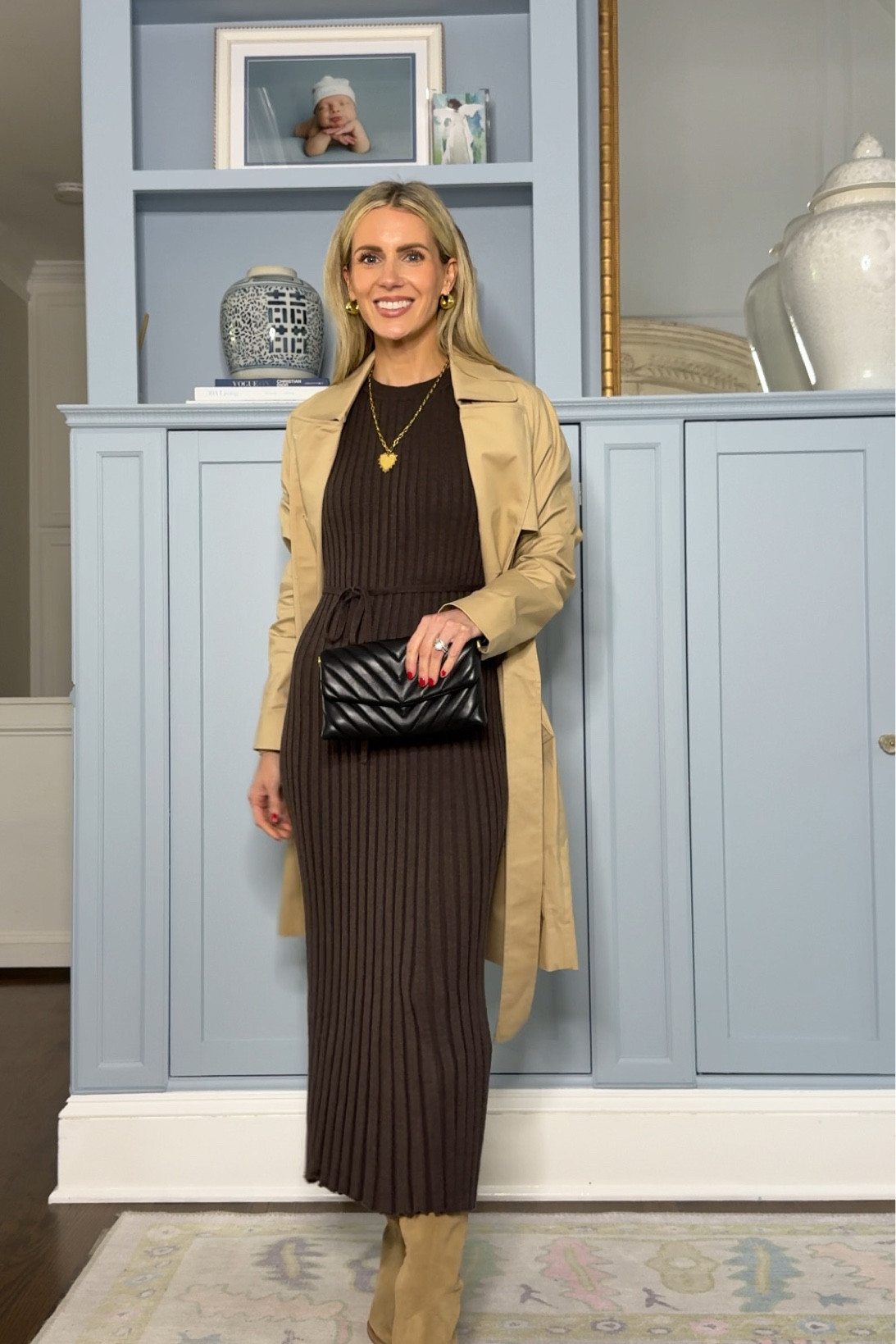 One of my go to dress options for winter!! It is a great layering dresss

#LTKGiftGuide #LTKWorkwear #LTKFindsUnder100