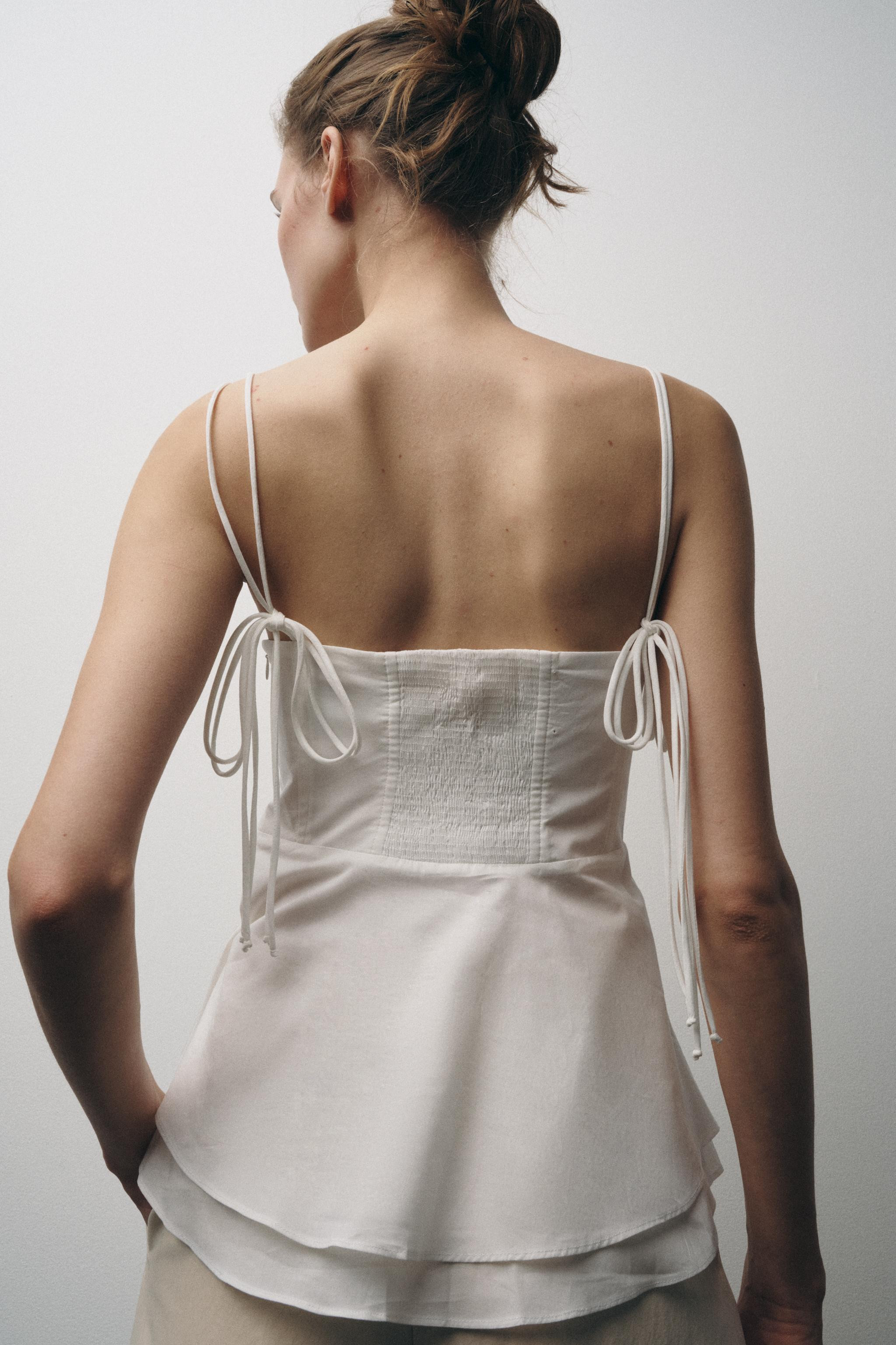 ZW COLLECTION BUSTIER TOP | Zara US