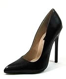 The Highest Heel unisex adult Sky 51 Micro Heel Pump, Black, 6 US | Amazon (US)