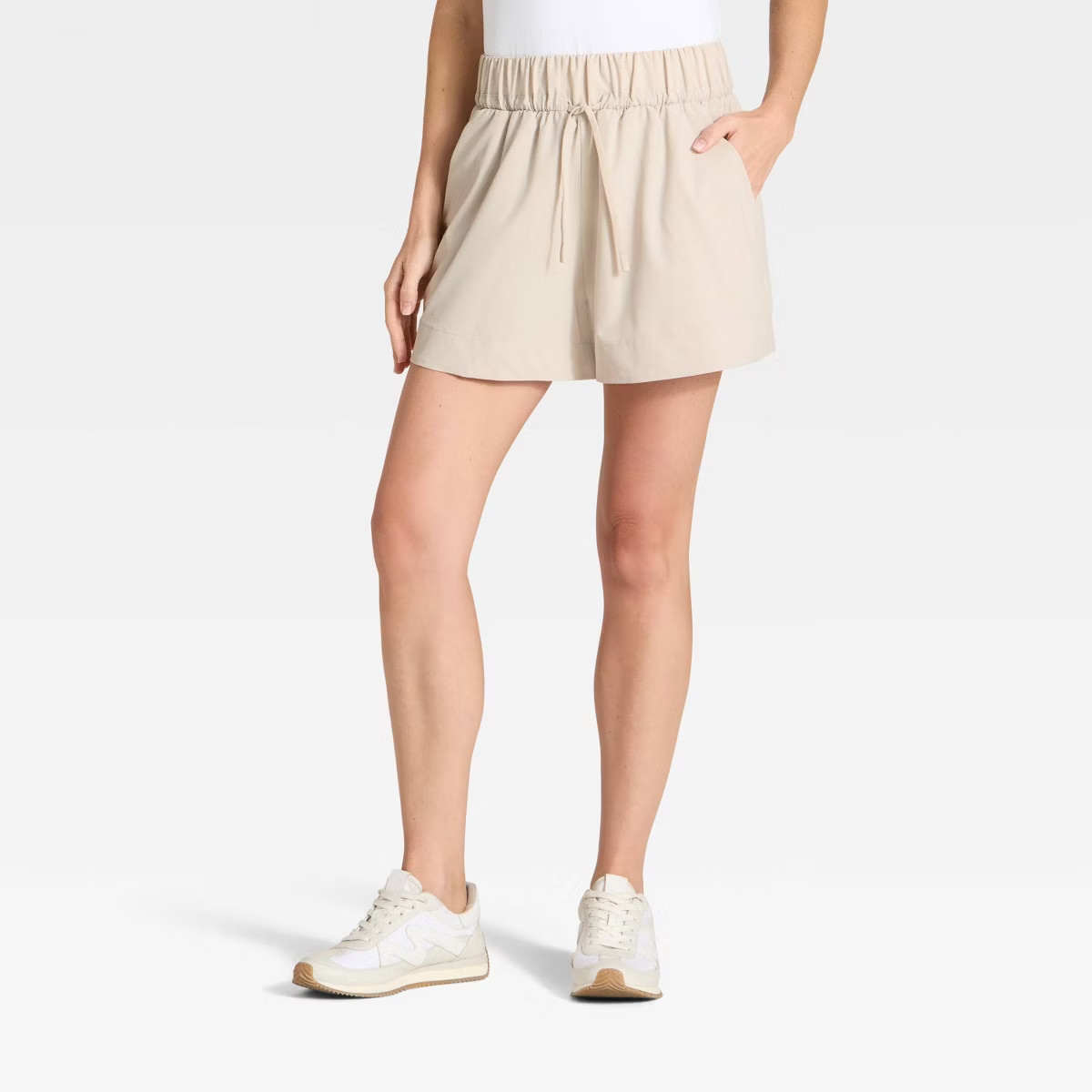 Women's Active Light High-Rise Wide Leg Shorts 3.5" - All In Motion™ | Target