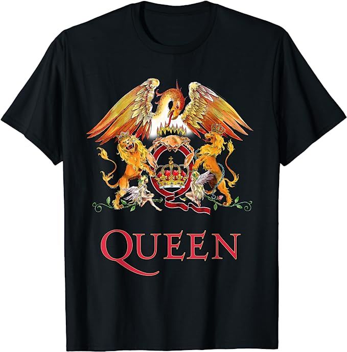 Queen Official Classic Crest T-Shirt | Amazon (US)