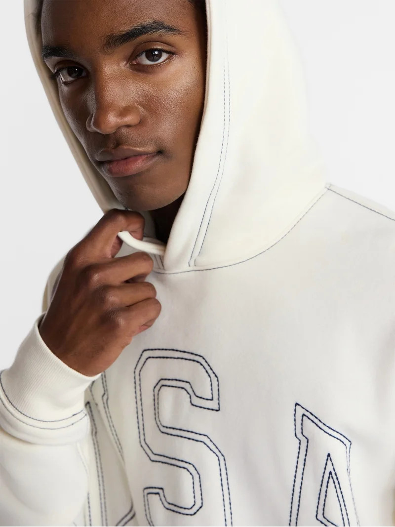 No Boundaries USA Hoodie with Embroidery, Men's XS-4XLT | Walmart (US)