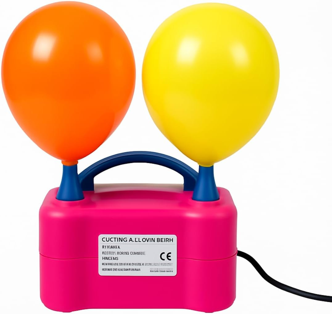 Inflador Compressor Elétrico para Balões e Bexigas – Bomba de Ar 110V, Rápido e Eficiente pa... | Amazon (BR)
