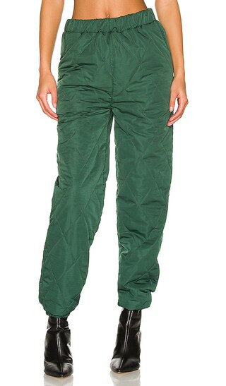 Trish Puffer Pant in Forest Green | Revolve Clothing (Global)