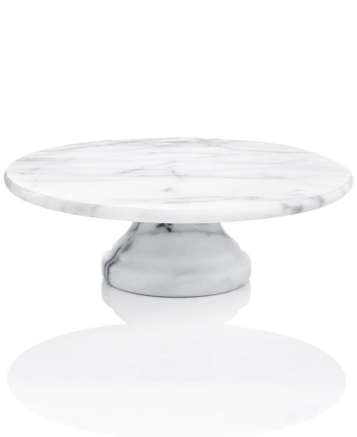 Serveware La Cucina Marble Cake Plate | Macys (US)