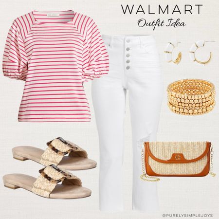 Walmart Spring New Arrivals 
White jeans 
Walmart bag 
Walmart sandals

#LTKstyletip #LTKSeasonal #LTKfindsunder50