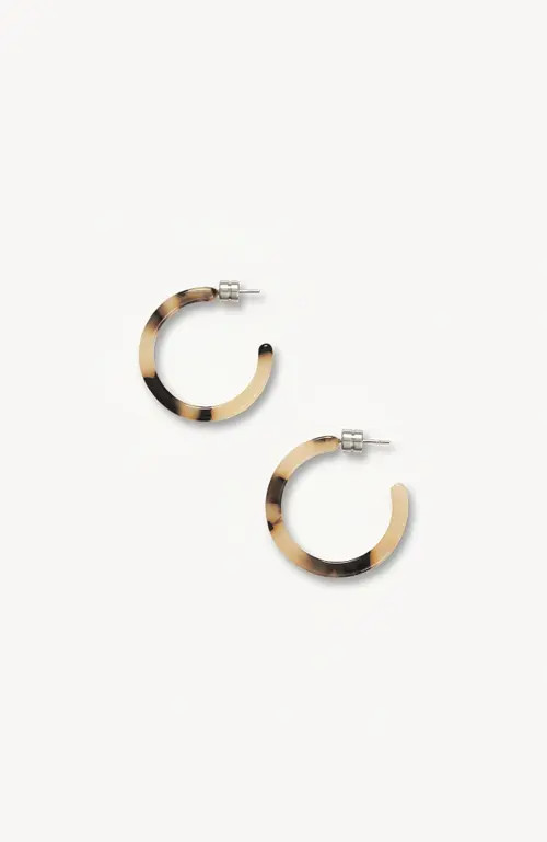 MACHETE Mini Hoops in Blonde Tortoise at Nordstrom | Nordstrom