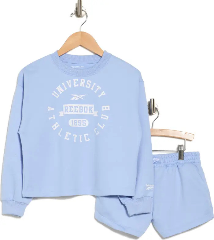 Reebok Kids' University Sweatshirt & Shorts Set | Nordstromrack | Nordstrom Rack