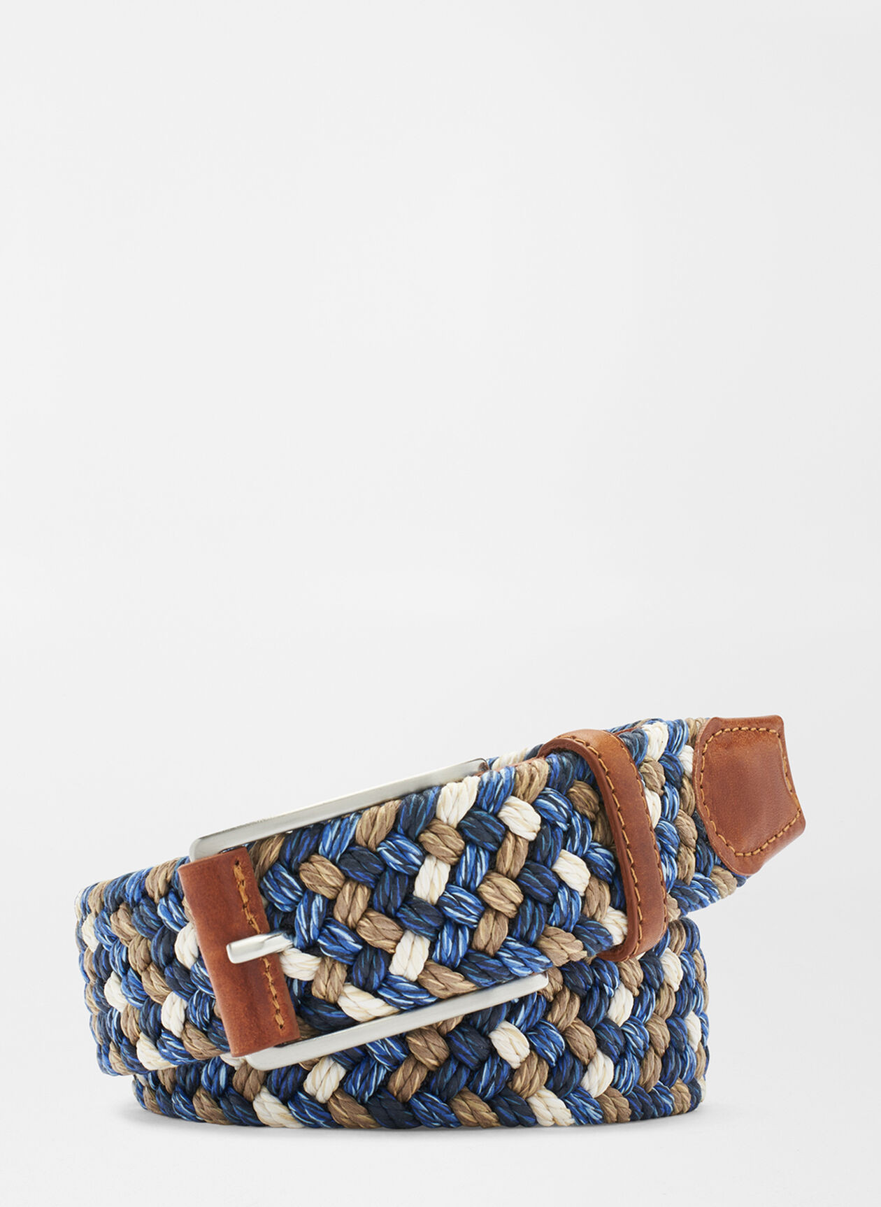 Cotton Mélange Braided Belt | Peter Millar