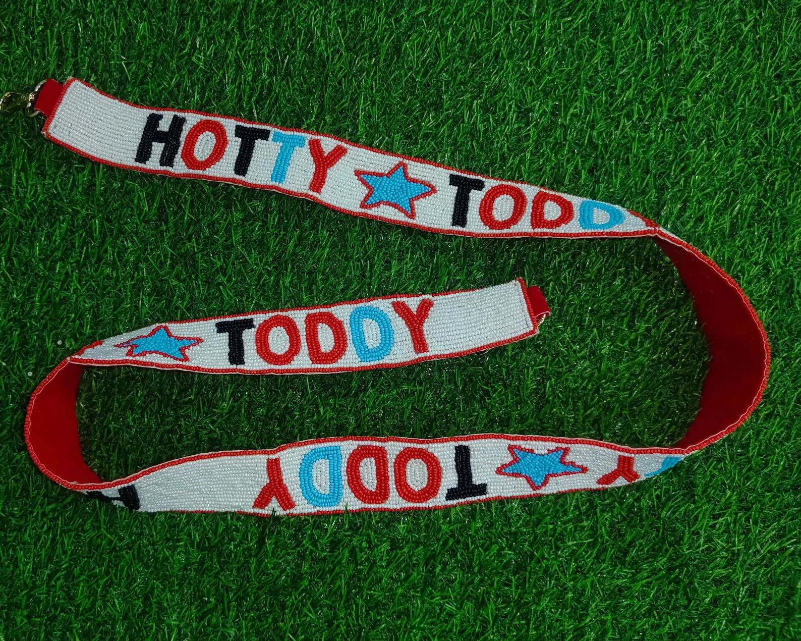 Handmade Embroidery Beaded Purse Strap for Game Day Gear Stadium College Handbag Replacement Cros... | Etsy (US)