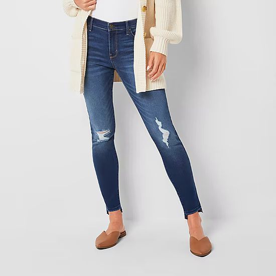 a.n.a Ripped Womens High Rise Skinny Fit Jegging Jean | JCPenney