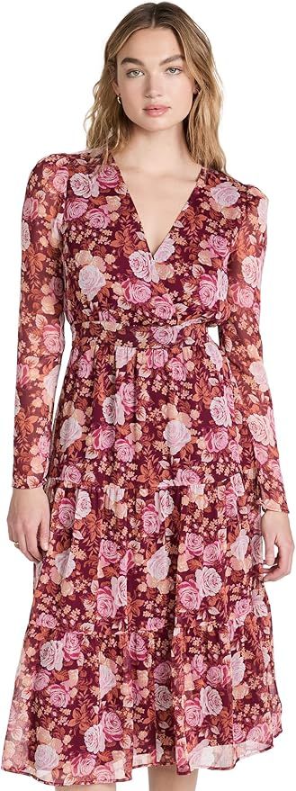 WAYF Women's Roxanne Tiered Midi Dress | Amazon (US)