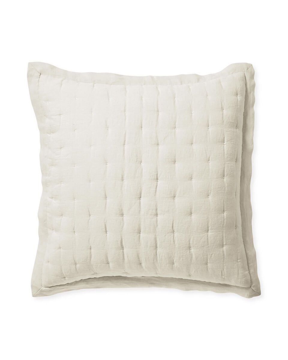 Sutter Quilted Sham | Serena and Lily