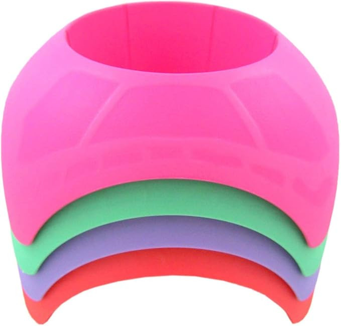 Beach Vacation Accessory Turtleback Sand Coaster Drink Cup Holder, Assorted Pastel Colors, Pack o... | Amazon (US)