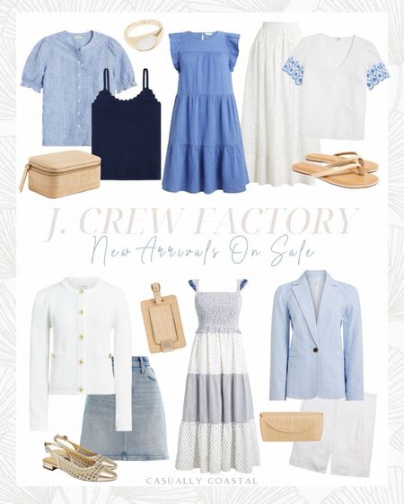 So many adorable new arrivals at J.Crew Factory, and they are all on sale!! I will definitely be ordering a couple new dresses, the raffia luggage tag and the sunglasses case!
-
coastal style, vacation style, casual style, preppy style, dresses on sale, gauze dresses, white maxi skirts, white midi skirts, work skirts, office attire, eyelet skirts, embroidered tops, work outfits, blouses, scalloped tank, scalloped cami, raffia sandals, raffia flip flops, woven sandals, gold shoes, gold flats, slingback shoes, white shorts, linen blend, gold rings, gold jewelry, woven jewelry case, travel jewelry case, eyelet blouses, eyelet tops, white blouses, white cardigans, white lady jacket, spring cardigan, summer cardigan, summer sweaters, spring sweaters, denim skirt, mini skirt, pleated shorts, linen shorts, midi dresses, smocked dresses, linen blouses, spring blouses, summer blouses, cotton blazer, spring blazer, summer blazer, beach style, white dresses 

#LTKsalealert #LTKfindsunder50 #LTKfindsunder100