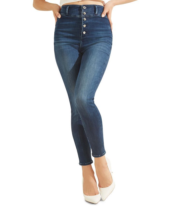 Conny Button-Fly Skinny Jeans | Macys (US)
