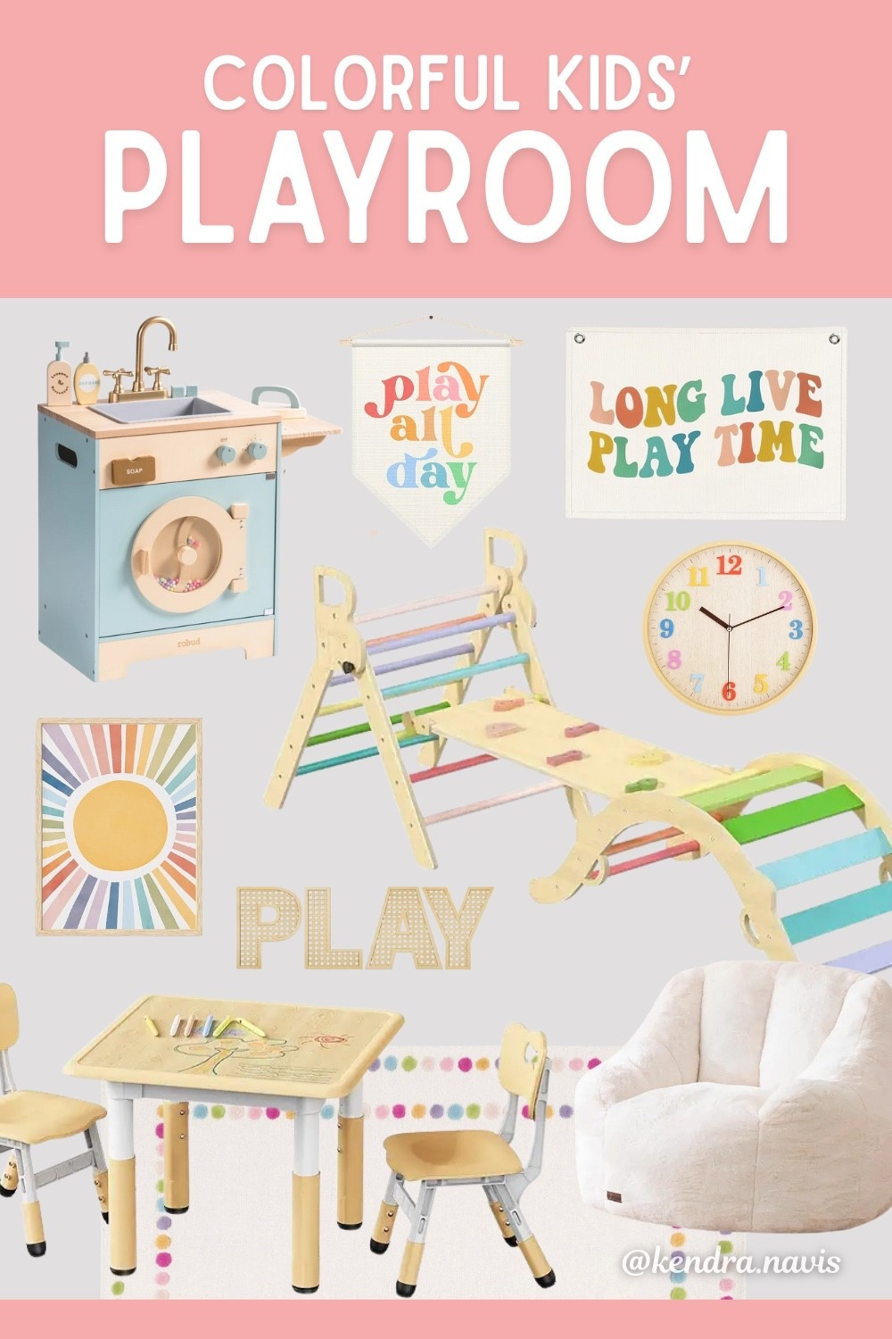 Colorful Kids’ Playroom Decor & Toys ✨

Gender neutral kids’ playroom, toddler girl playroom, kids’ room, toddler bedroom, Montessori play, neutral playroom, toddler toys, toy storage, indoor activities for kids, kids table, kids bean bag chair, preschool decor, home daycare, kindergarten classroom decor, kids’ play kitchen, kids’ indoor Pikler play set, boho kids’ bedroom, toddler activities, climbing toys, home decor, colorful home decor, Wayfair finds, Target finds, Amazon finds, wooden playground, children’s toys, pastel kids’ decor, baby girl nursery

#LTKBaby #LTKHome #LTKKids
