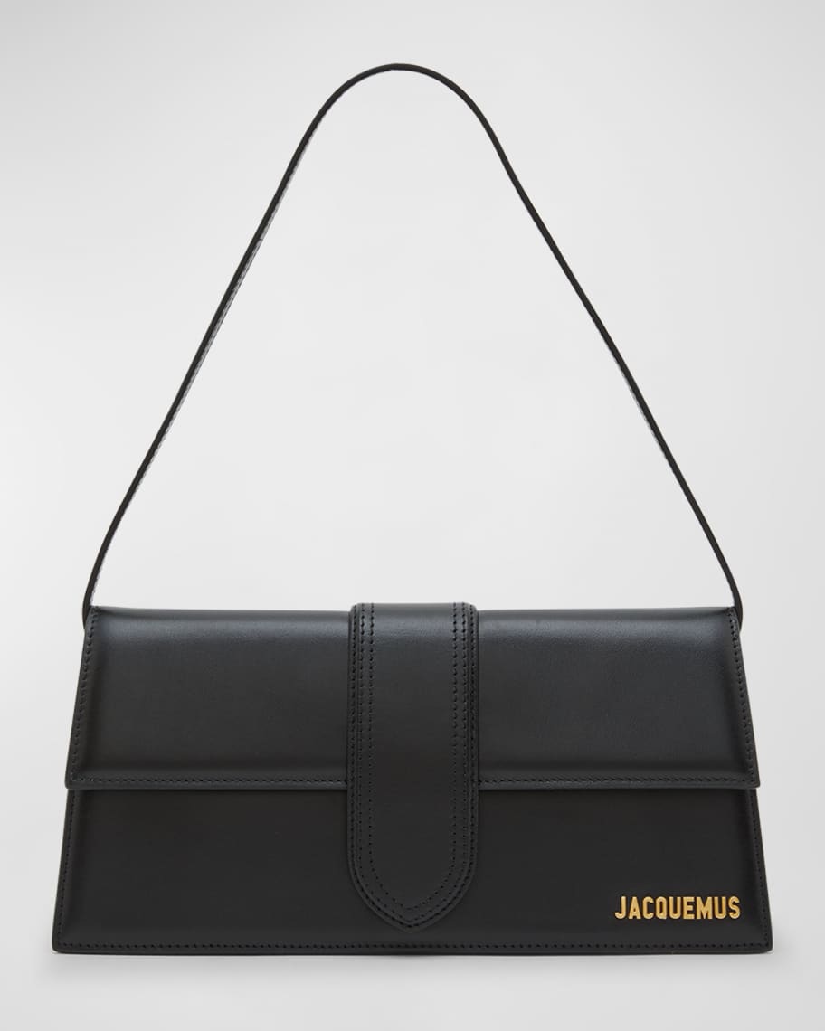 Le Bambino Long Leather Shoulder Bag | Neiman Marcus