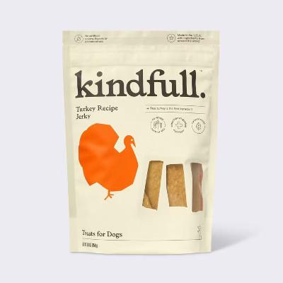 Turkey Flavor Recipe Jerky Dog Treats - Kindfull™ 16oz | Target