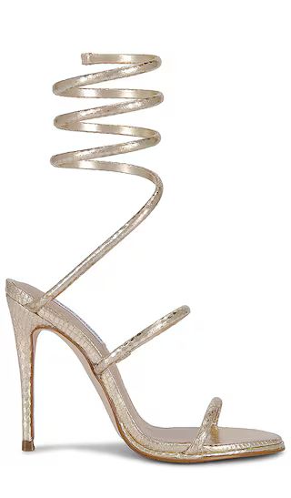 Exotica Sandal in Gold Snake | Revolve Clothing (Global)