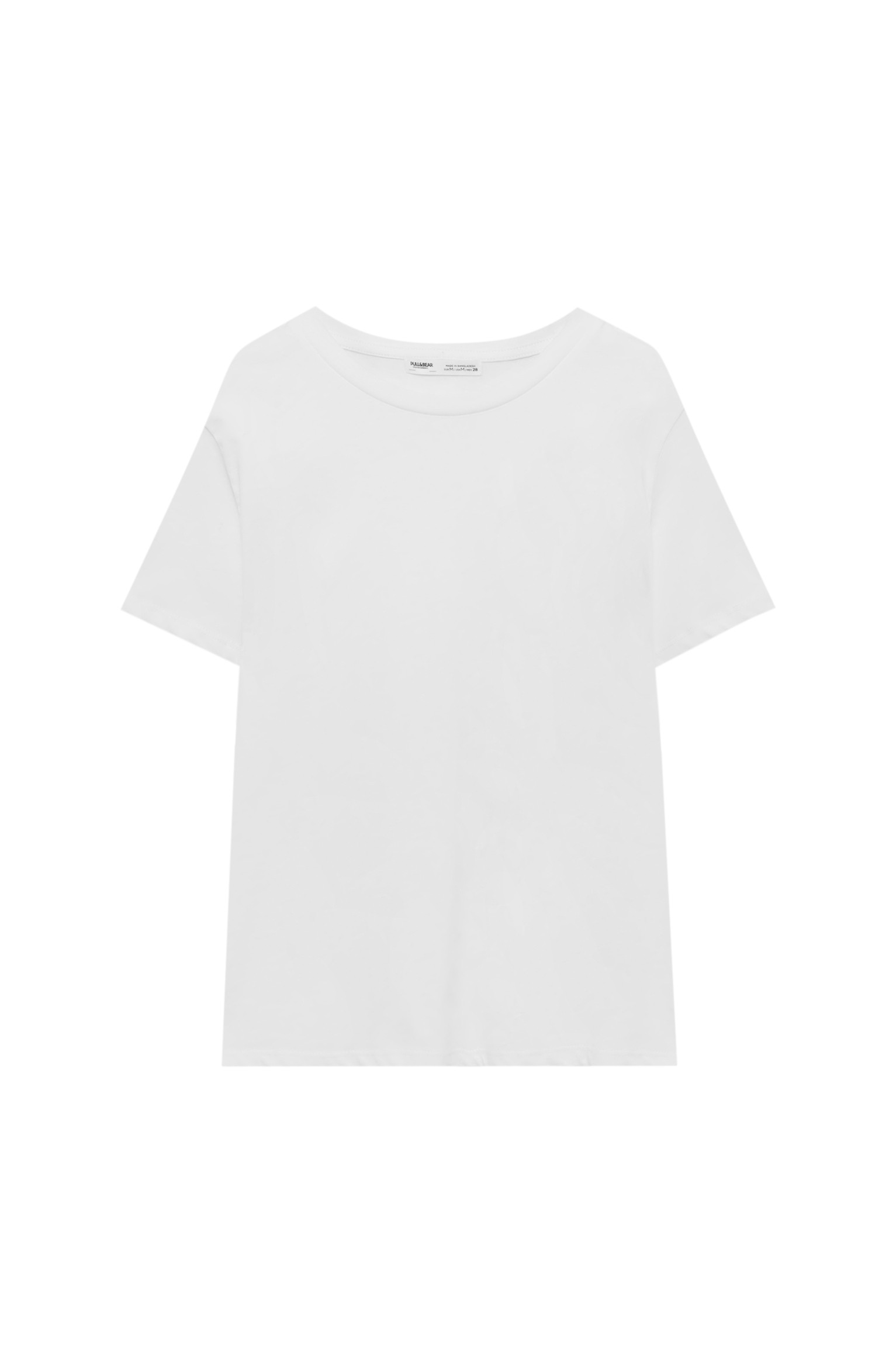 Basic short sleeve T-shirt | PULL and BEAR UK