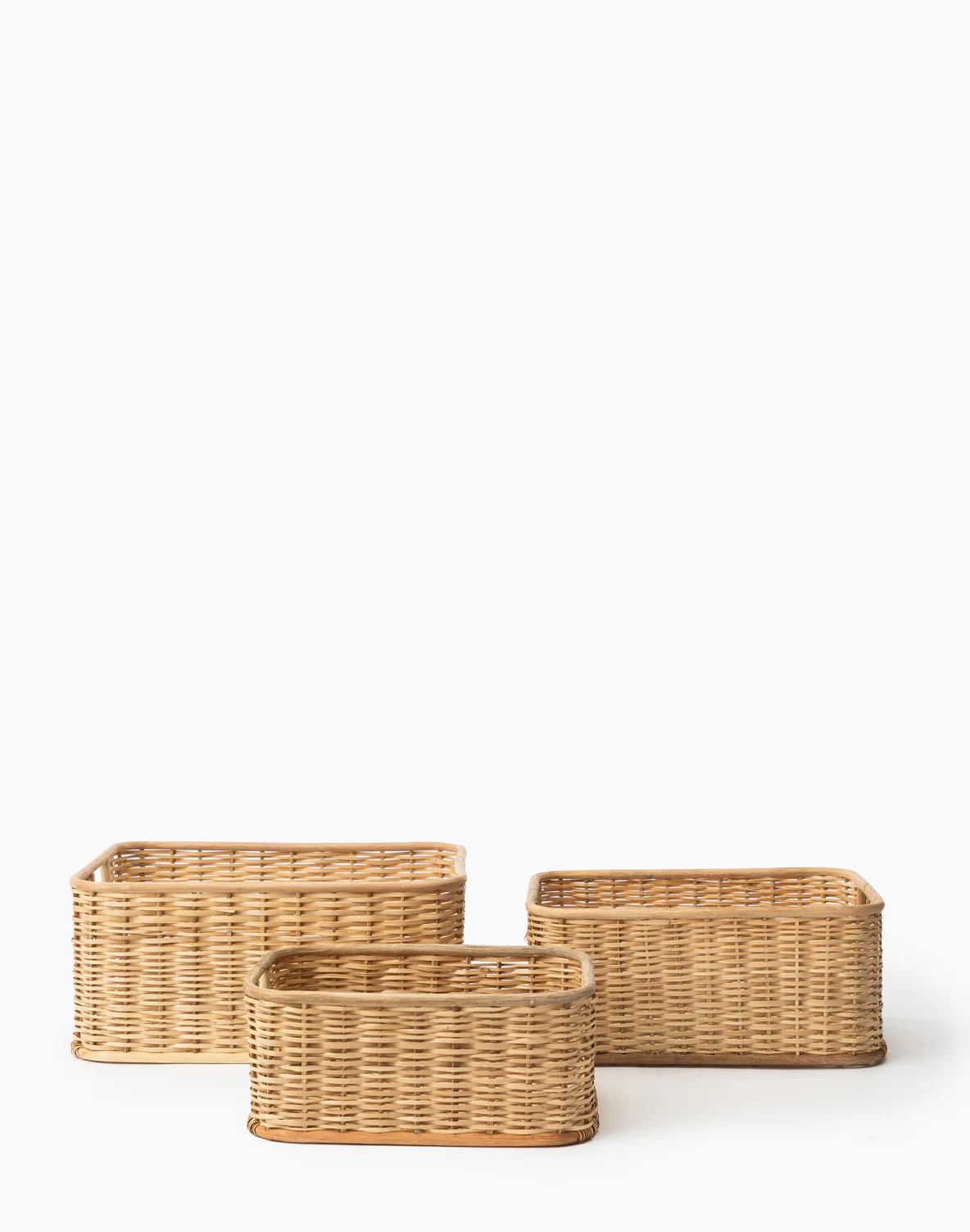 Palm & Rattan Basket | McGee & Co. (US)