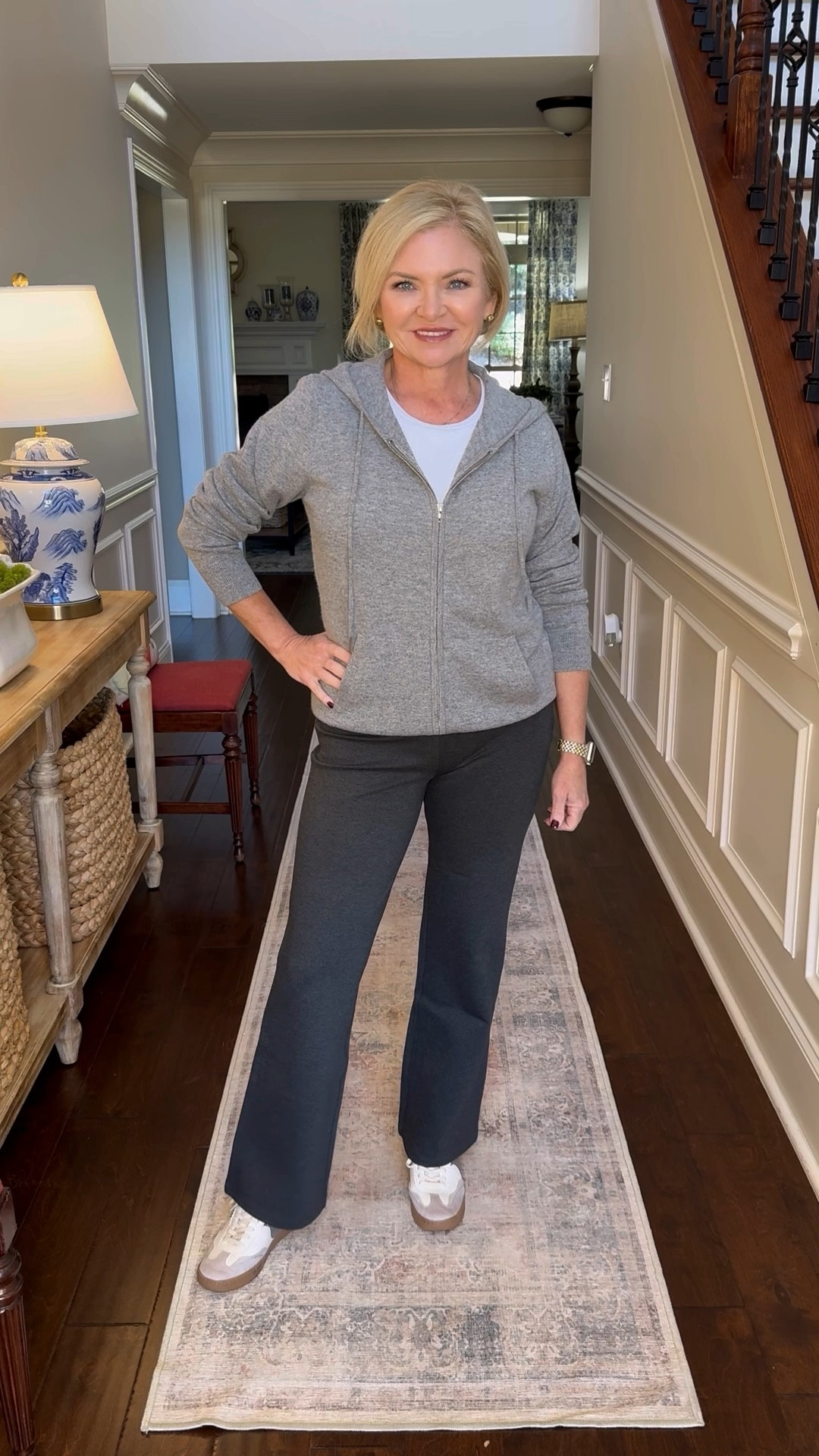 Athleisure outfits that aren't leggings! That's what I'm leaning more into these days. The ponte knit pants from Quince are a great alternative!  The SPANX set is soft & light as air, and the cashmere hoodie is everyday luxury. 

I'm wearing the SPANX pieces in small, Quince pants in Medium, and tops in Small  

#quince
#spanx
#cashmere
#athleisure
#casualoutfits
#falloutfits


#LTKVideo #LTKStyleTip #LTKActive