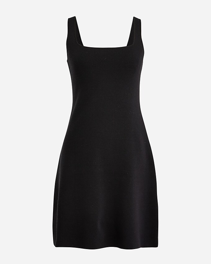 Squareneck mini sweater-dress | J. Crew US