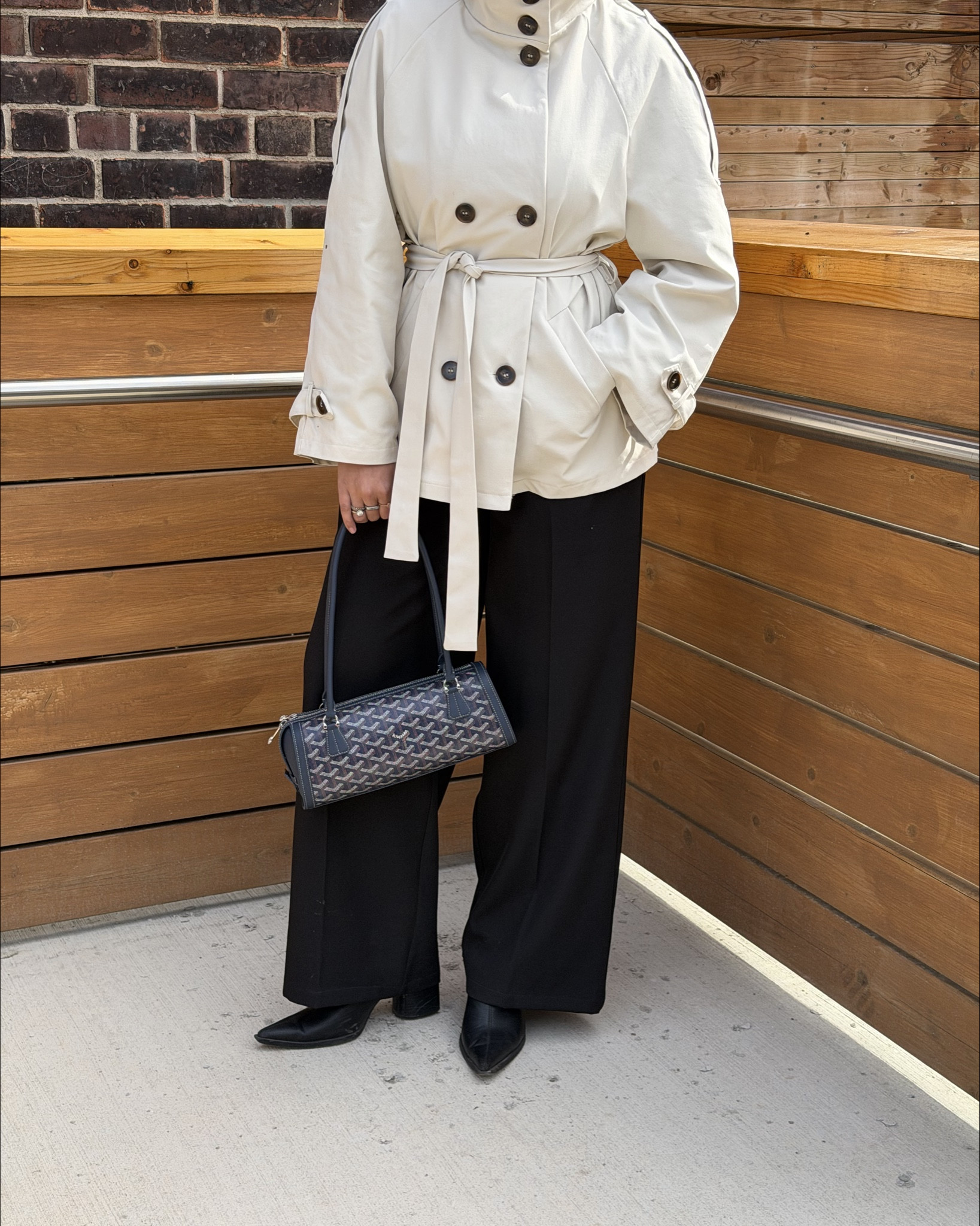 high neck / funnel neck trench coat

#LTKmodest #LTKsummer #LTKfall