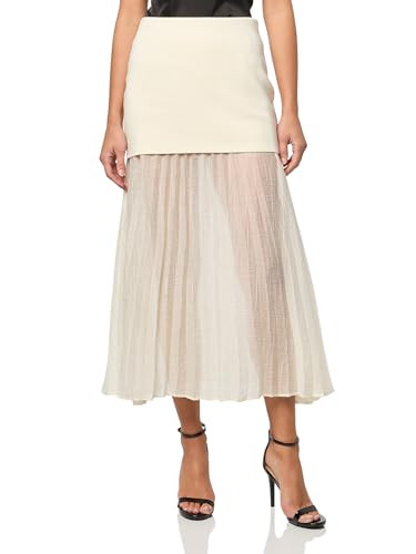 Steve Madden Apparel Women's Malvina Skirt, Marshmallow | Amazon (US)