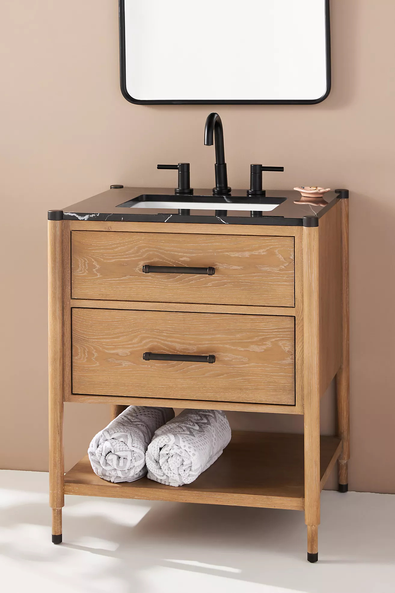 Montague Powder Bathroom Vanity | Anthropologie (US)
