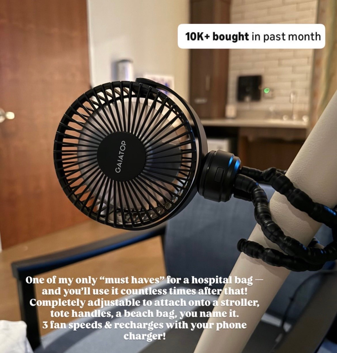 It was a must in my hospital bag, but it can be used for so much more! It’s completely adjustable to attach onto a stroller or beach bag! 

#LTKKids #LTKTravel #LTKmomlife