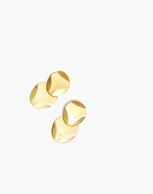 Discus Statement Earrings | Madewell