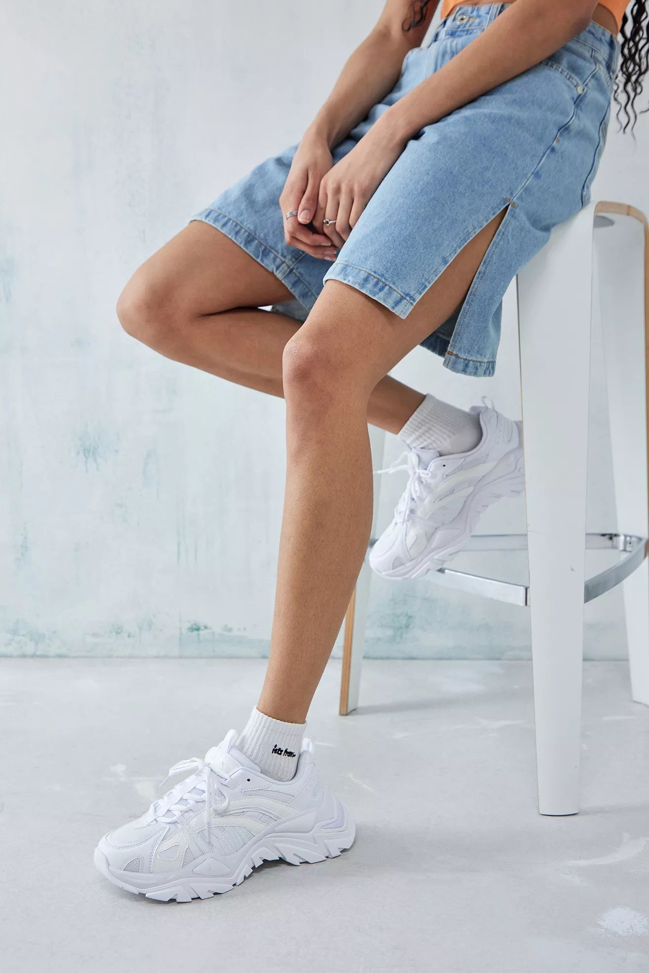 FILA - Baskets Interation blanches | Urban Outfitters (EU)