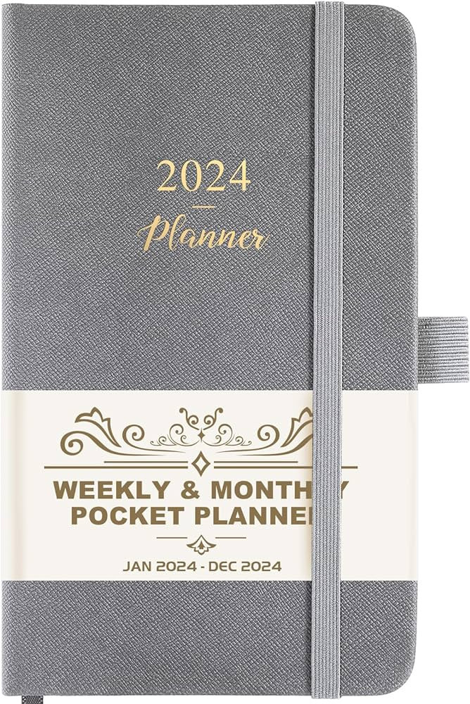 2024 Pocket Planner/Pocket Calendar - Pocket Planner 2024, Weekly & Monthly Planner from Jan 2024... | Amazon (US)