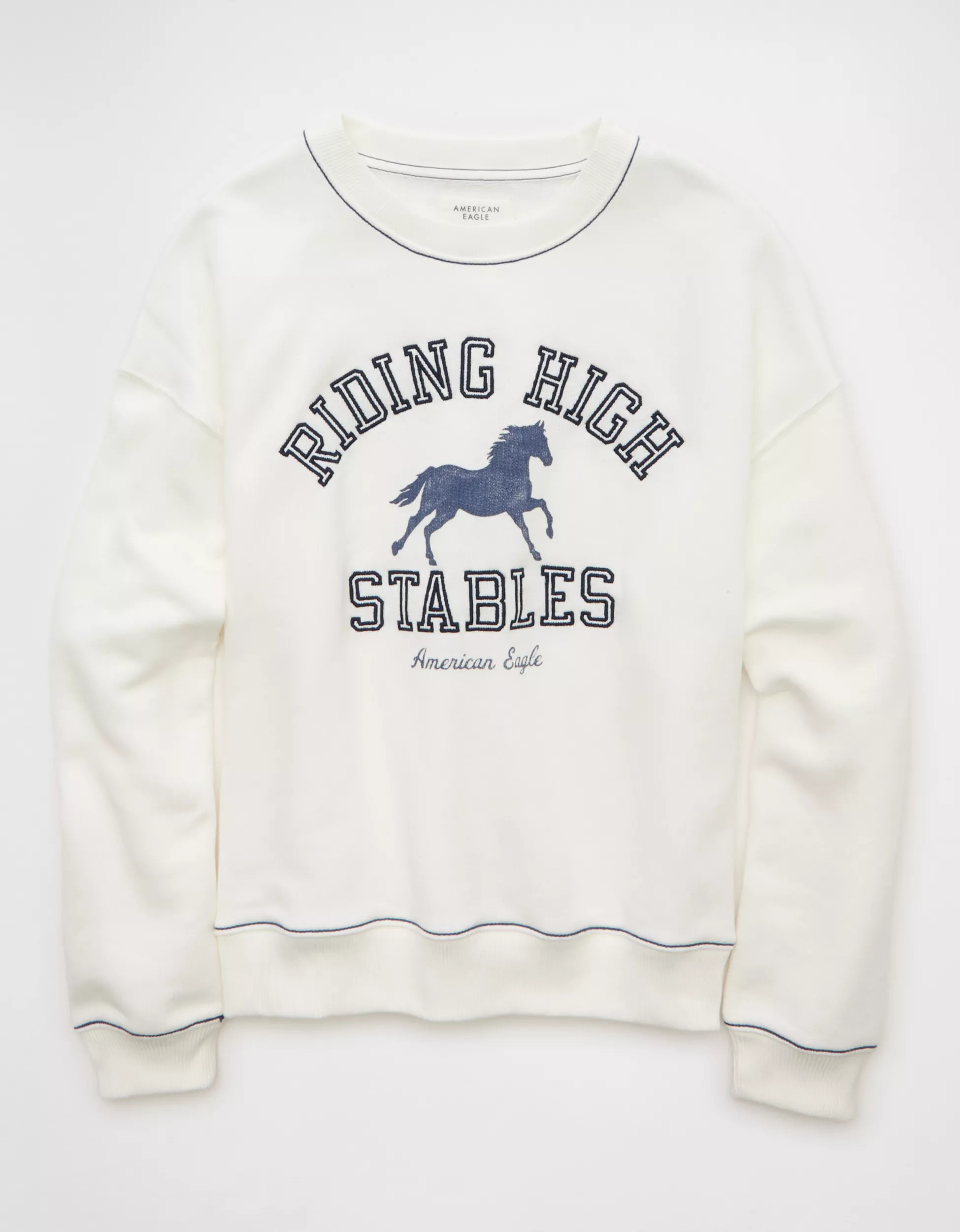 AE Graphic Stitch Sweatshirt | American Eagle Outfitters (US & CA)