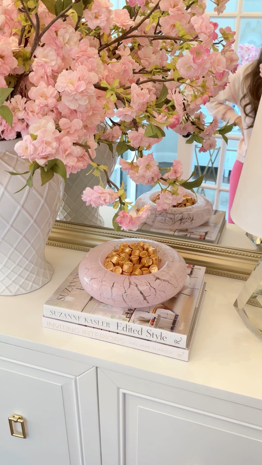 20% off cherry blossom and pink glass dish 💖