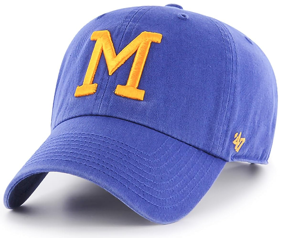 47 Brand MLB Cooperstown Primary Logo Clean Up Adjustable Baseball Cap Hat, Adult One Size Fits A... | Amazon (US)