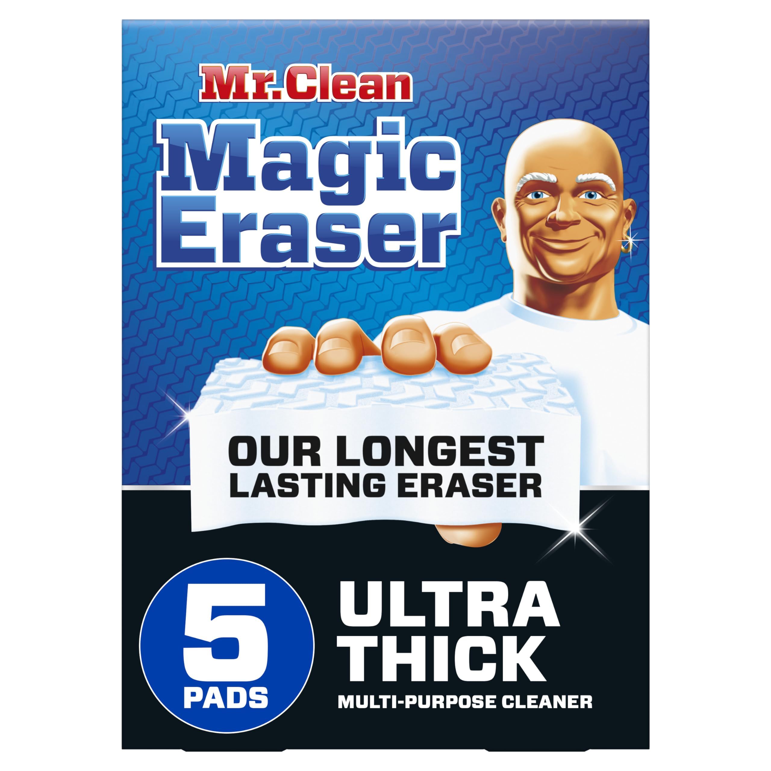 Mr. Clean Magic Eraser Ultra Thick Multi Purpose Cleaner, Magic Eraser Sponge Multi Surface Clean... | Amazon (US)